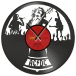 ACDC For Those About to Rock We Salute You vinyl clock time machine