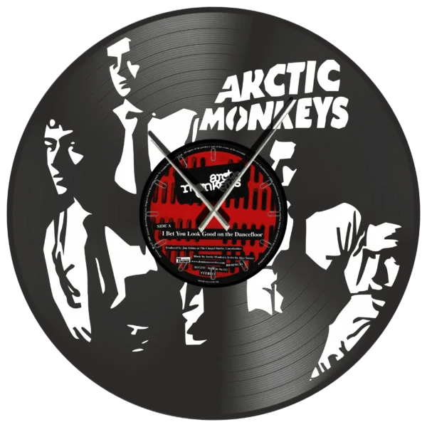 Arctic Monkeys Bet That You Look Good On The Dance floor vinyl clock time machine