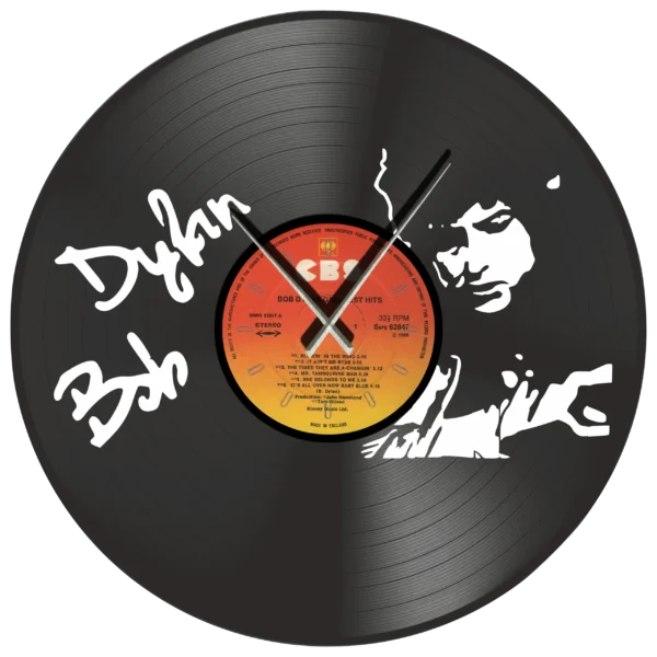 Bob Dylan GreatestHits vinyl clock time machine