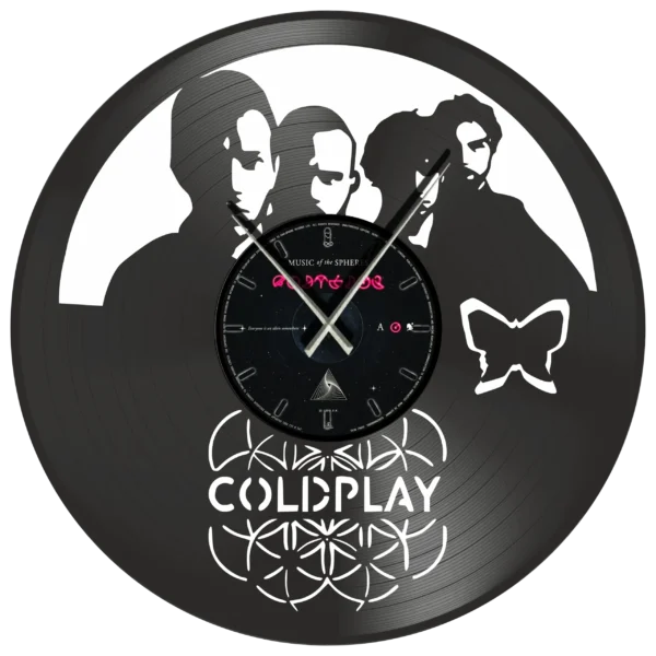 Coldplay Music of the Spheres vinyl clock_time machine