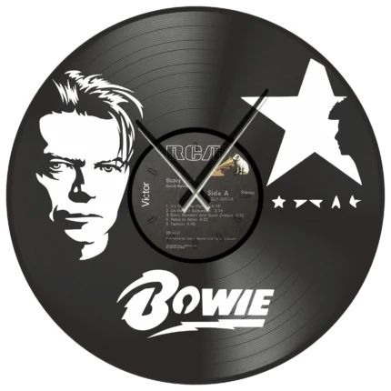 David Bowie Scary Monsters vinyl clock time machine