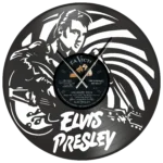 Elvis Presley Jailhouse Rock vinyl clock time machine