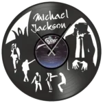 Michael Jackson Thriller vinyl clock time machine