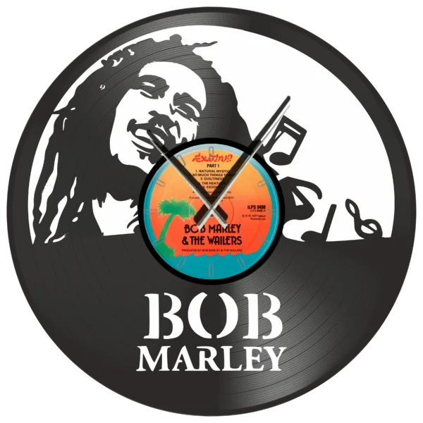 Bob Marley Exodus vinyl clock time machine