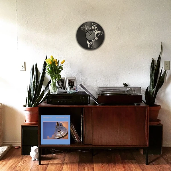 Ρολόι Τοίχου Δίσκος Βινυλίου 30cm χρώμα: μαύρο Bob Dylan GreatestHit - Image 4