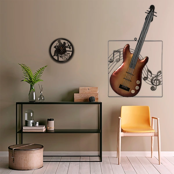 Ρολόι Τοίχου Δίσκος Βινυλίου 30cm χρώμα: μαύρο Black Holes And Revelations - Image 2