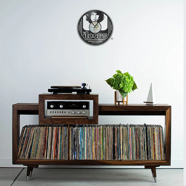 Ρολόι Τοίχου Δίσκος Βινυλίου 30cm χρώμα: μαύρο Sweet Child O' Mine - Image 4