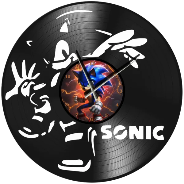 sonic vinylclock timemachine