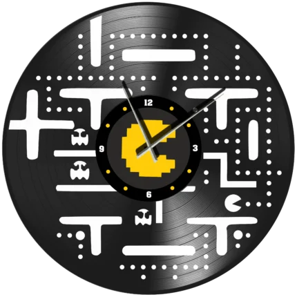 pacman vinylclock timemachine