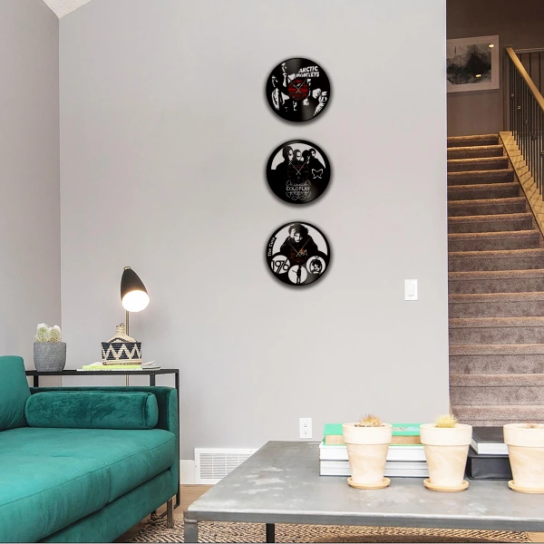 Ρολόι Τοίχου Δίσκος Βινυλίου 30cm χρώμα: μαύρο Metallica – ...And Justice for All - Image 2