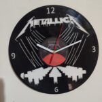 Ρολόι Τοίχου Δίσκος Βινυλίου 30cm χρώμα: μαύρο  Metallica Master Of Puppets