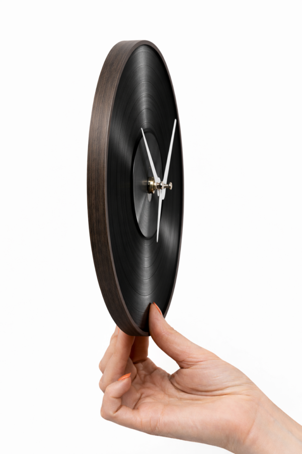 Ρολόι Τοίχου Δίσκος Βινυλίου 30cm χρώμα: μαύρο σε 4 μοναδικά  σχέδια  Takes Two to Tango - Image 8