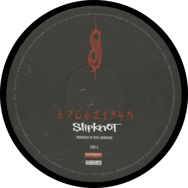 Ρολόι Τοίχου Δίσκος Βινυλίου 30cm χρώμα: Slipknot - Image 2