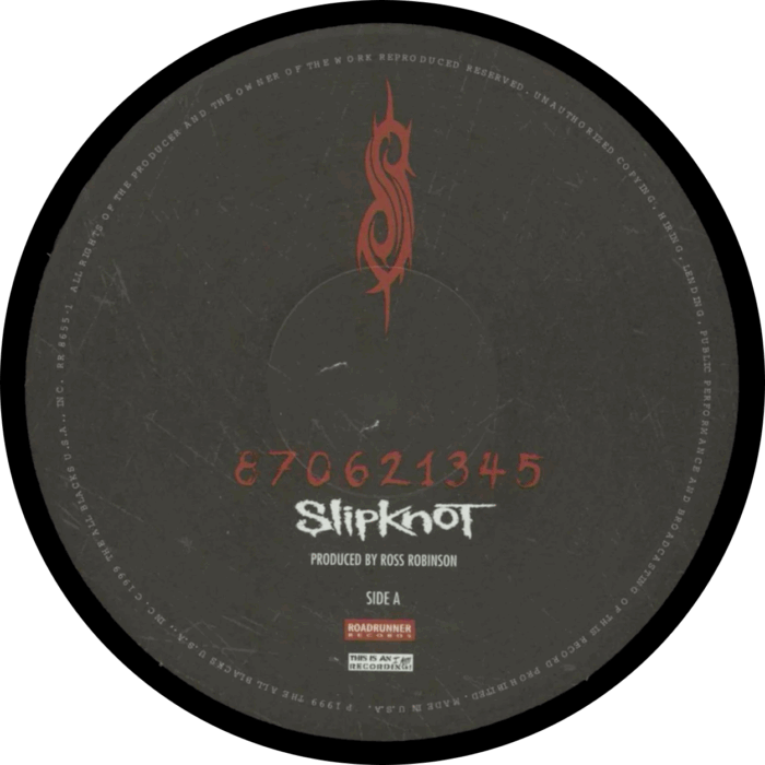 Ρολόι Τοίχου Δίσκος Βινυλίου 30cm χρώμα: Slipknot - Image 2