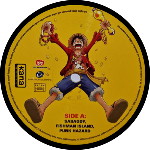 Ρολόι Τοίχου Δίσκος Βινυλίου 30cm χρώμα: μαύρο One piece Time to relax - Image 3